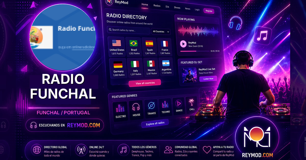 Radio Funchal Banner