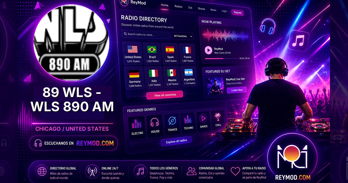 89 WLS - WLS 890 AM Banner