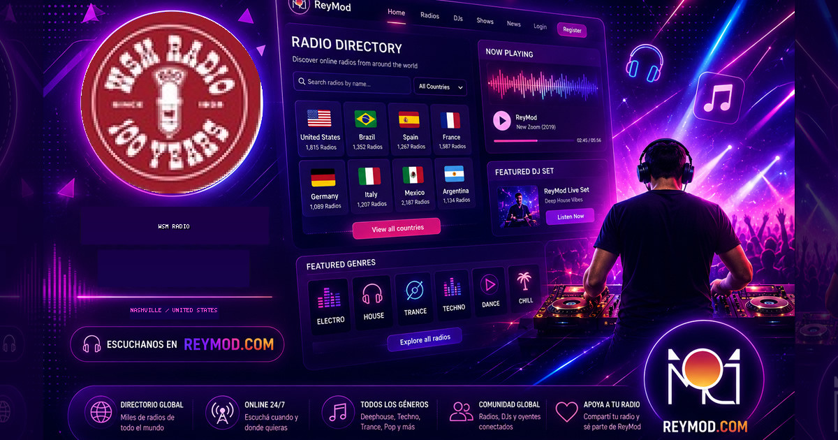 WSM Radio Banner