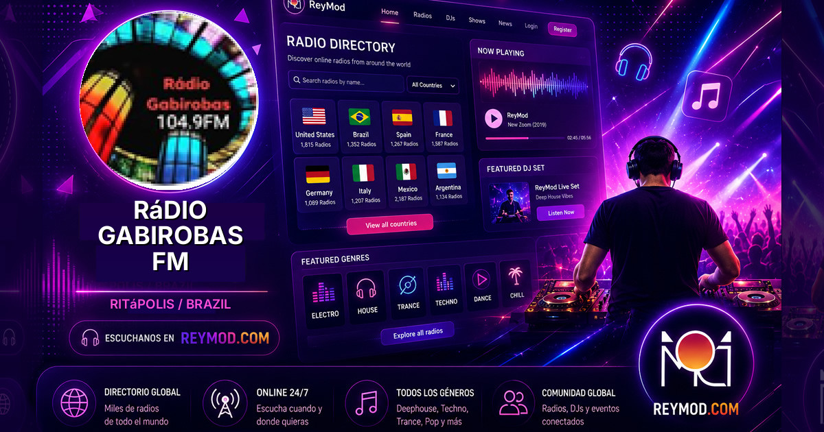 Rádio Gabirobas FM Banner