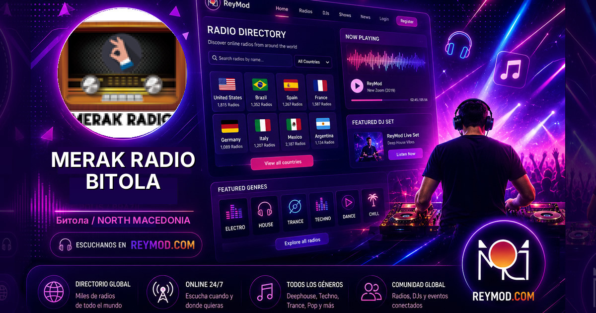 Merak Radio Bitola Banner