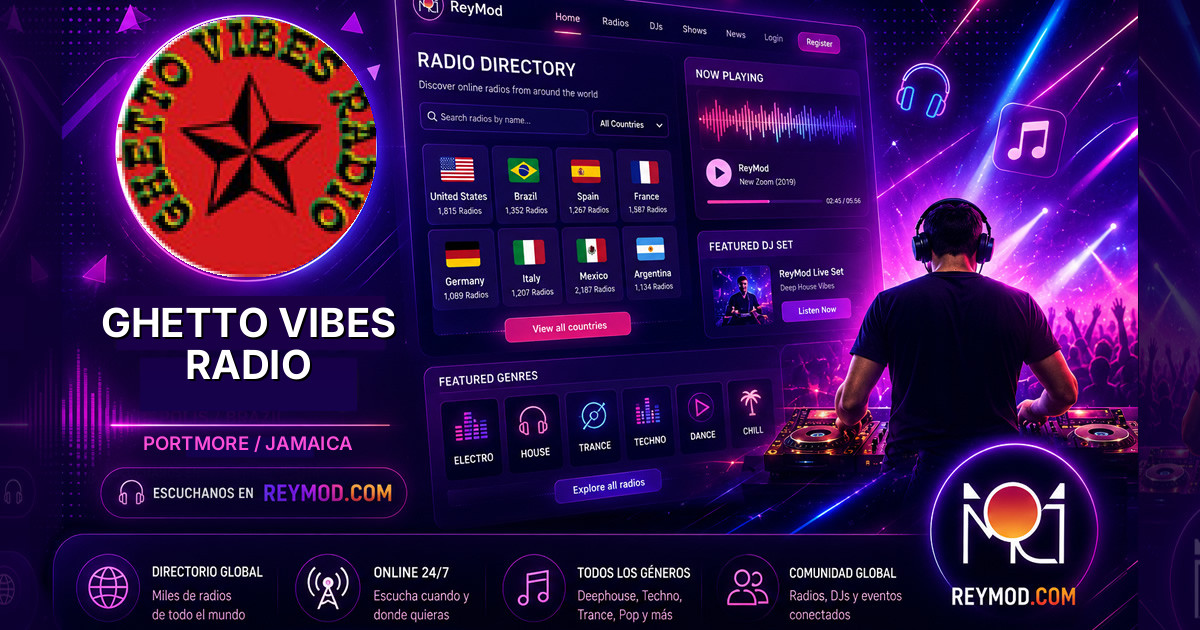 Ghetto Vibes Radio Banner