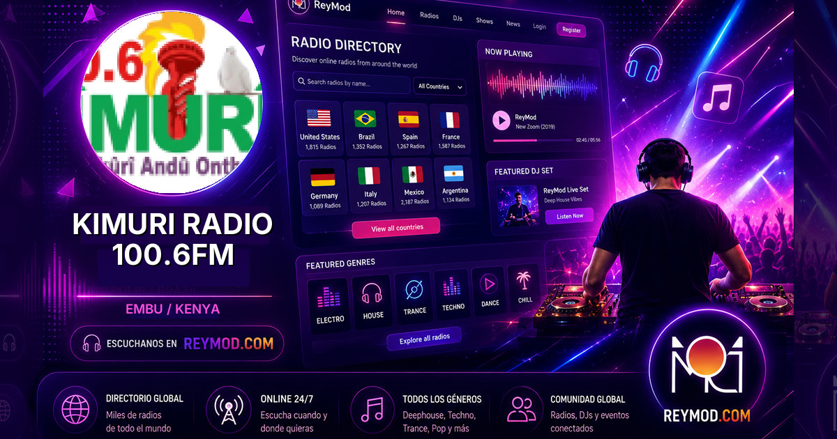 Kimuri Radio 100.6FM Banner