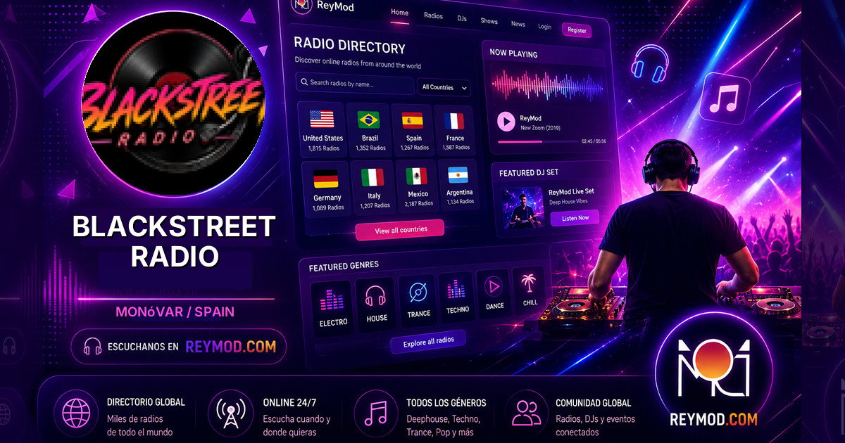 Blackstreet Radio Banner