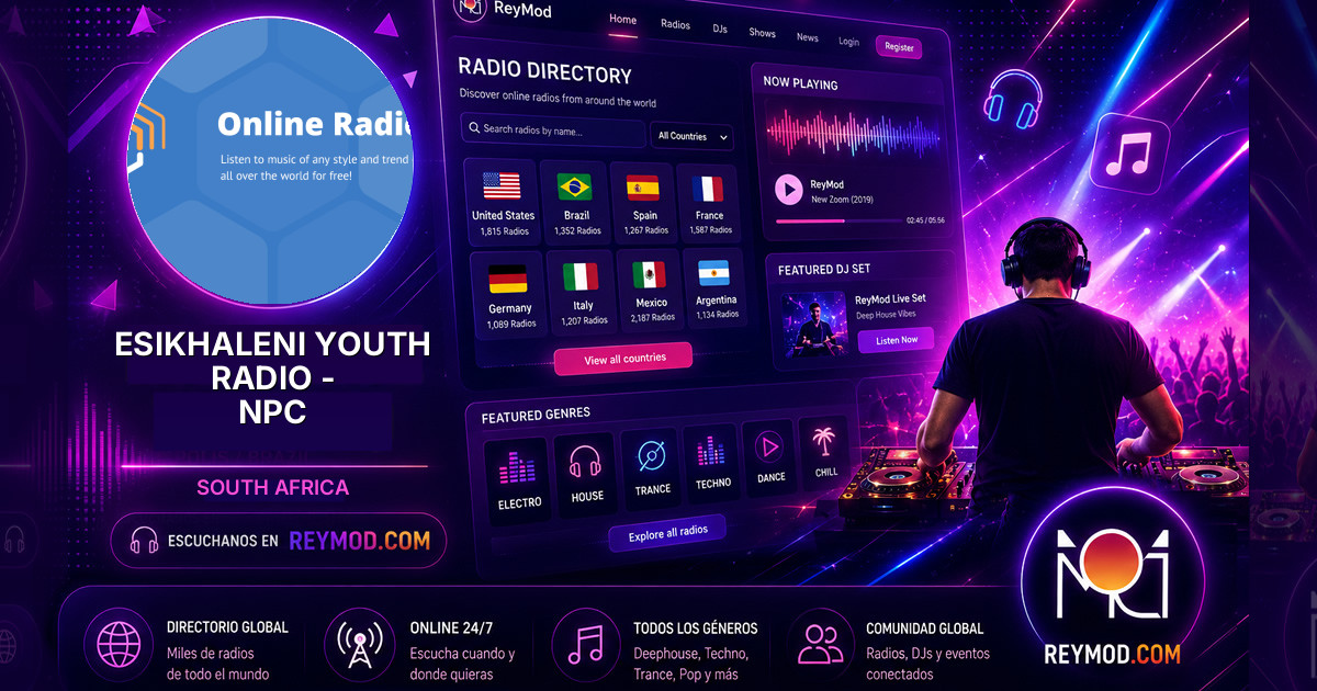 Esikhaleni Youth Radio - NPC Banner