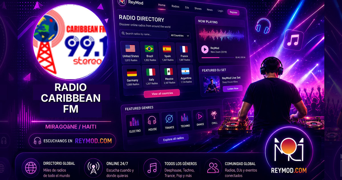 Radio Caribbean FM Banner