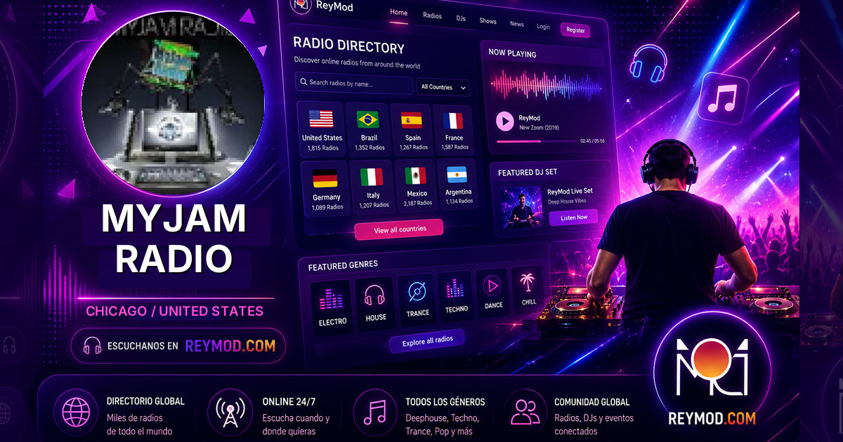 MyJam Radio Banner