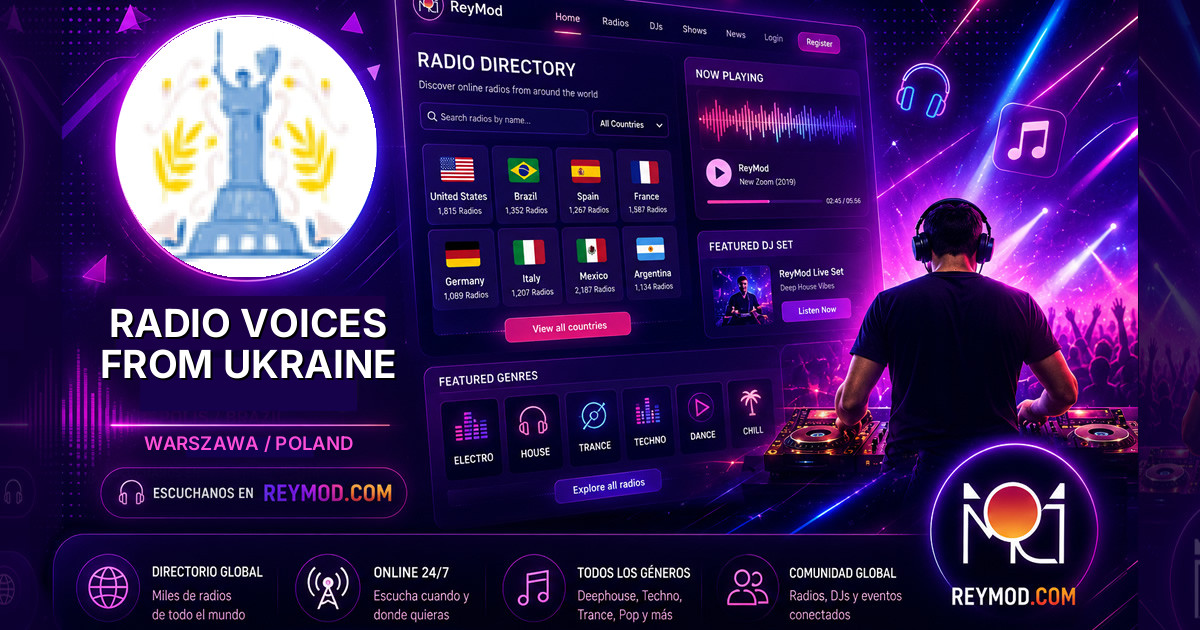 Radio Voices from Ukraine Banner