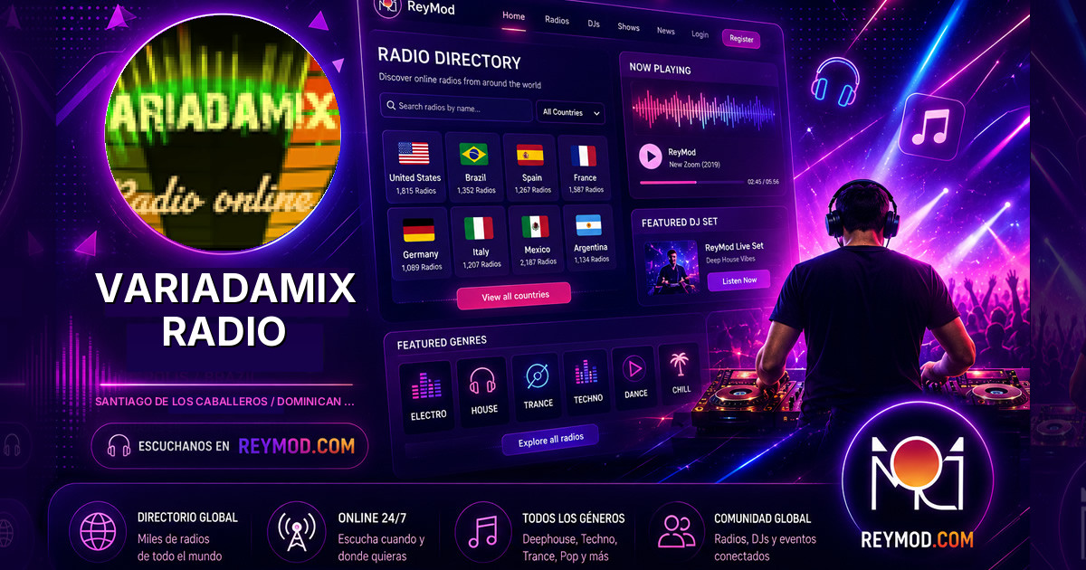 Variadamix Radio Banner