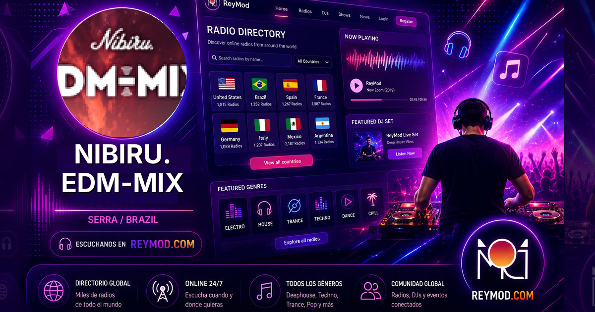 Nibiru. EDM-MIX Banner