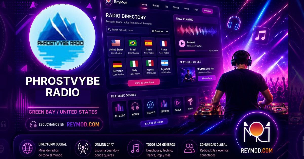 Phrostvybe Radio Banner