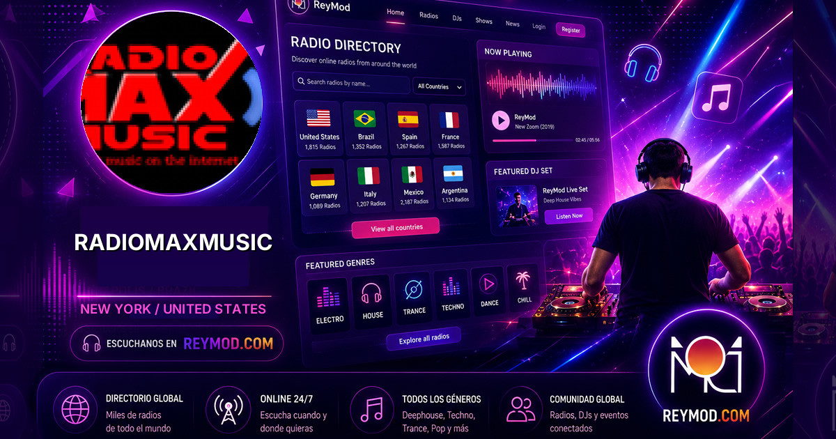 RadioMaxMusic Banner
