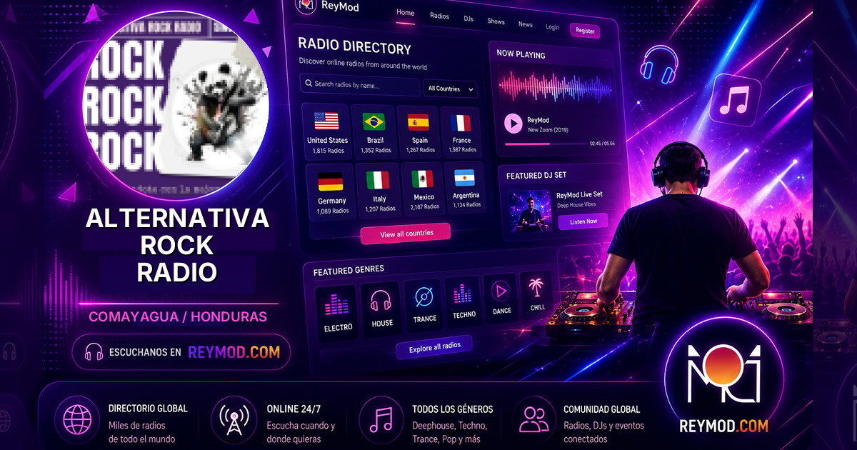 Alternativa Rock Radio Banner