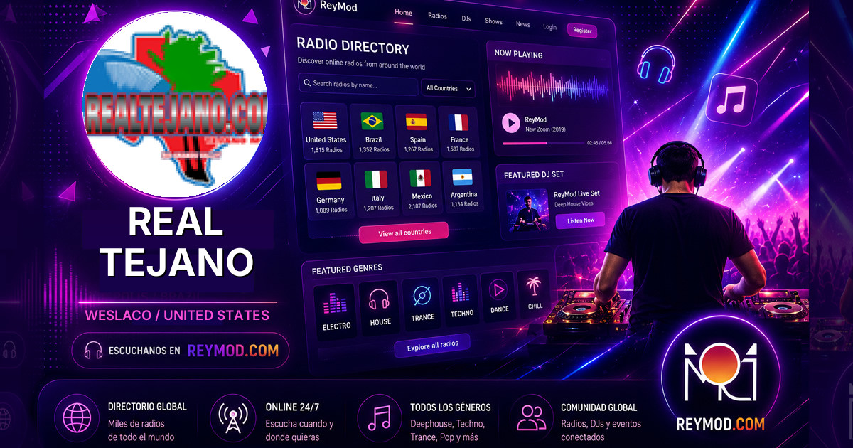 Real Tejano Banner