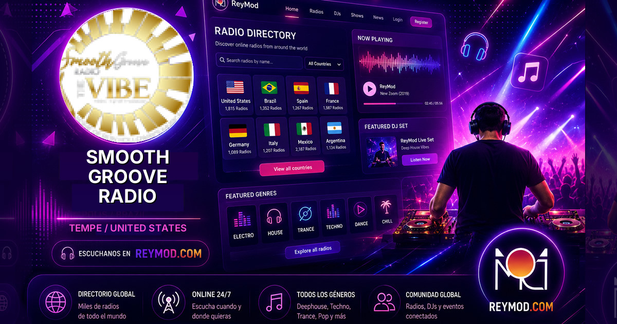 Smooth Groove Radio Banner