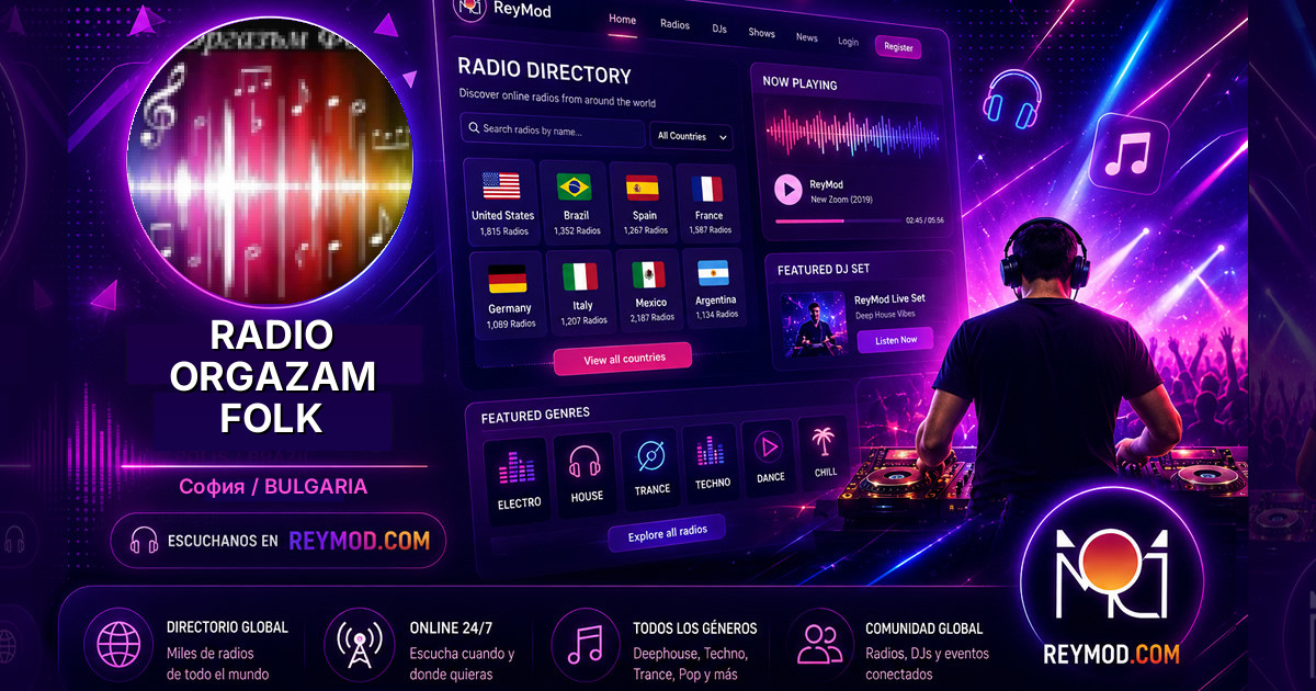 Radio Orgazam Folk Banner