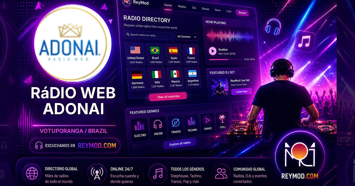 Rádio WEB Adonai Banner