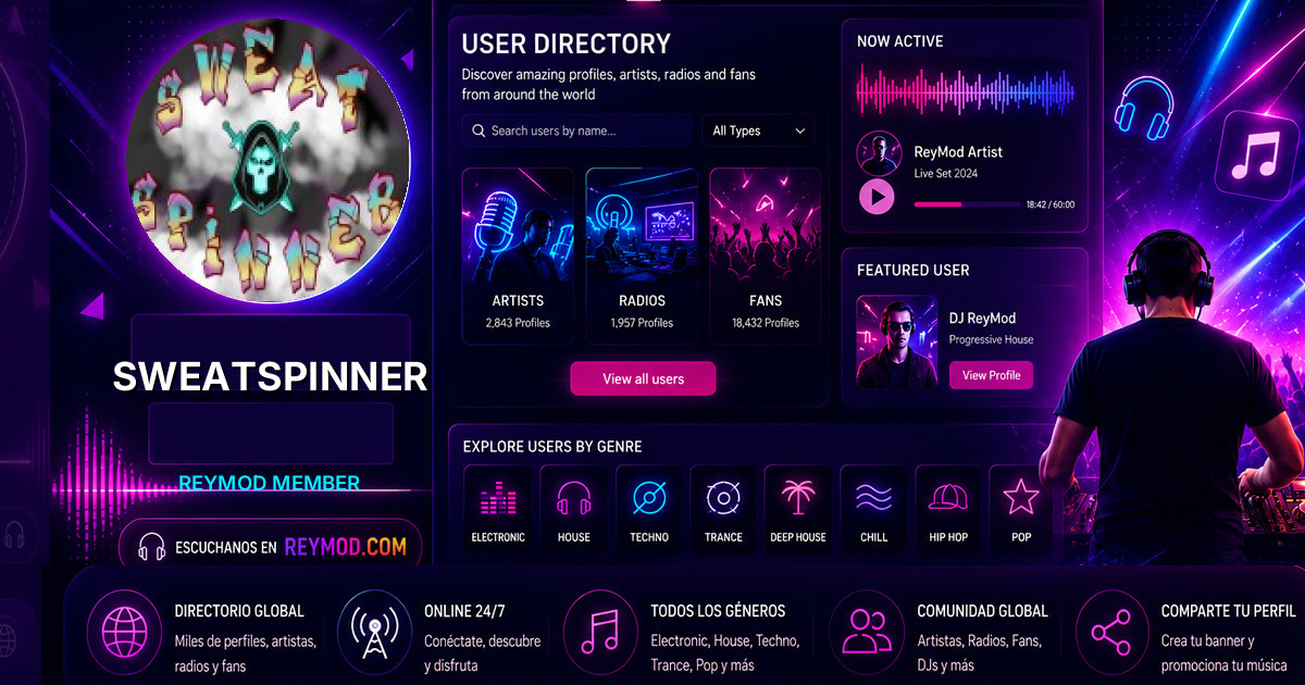 SweatSpinner Banner